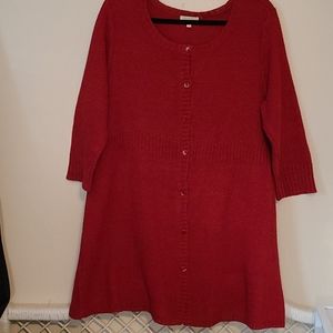 Eileen Fisher gorgeous button up sweater